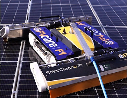 SolarCleano F1 robotic solar panel cleaner
